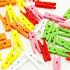 Frames Clip Clothes Wooden Clothespin Po Miniclothespin Picture Clips Pin Colored Small Peg Craft Pictures Laundry Heavy Diy