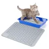 Mattor anti spill bekväm flexibel ingen lukt stor silikon katt kull mattvattentät mjuk slät husdjur fortsätt rengöring av spridning