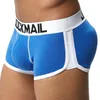 JOCKMAIL Brand Mens Underwear Briefs Sexy pad Front + Back Magic buttocks Double Removable Push Up Cup JM435