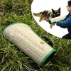 Équipement Traine de chiens Agilité Équipement Pet Motte de compagnie de bouchée de jute Moiffe de bouchée pour l'entraînement Young Malinois Shepher allemand Rottweiler