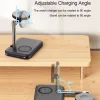 Chargers 2 en 1 Chargeur sans fil pour Samsung Galaxy Watch 5 Pro Classic 4 3 Watch Active 2 Buds 2 Pro Live 2Plus Écouteurs