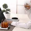 オフィスデスクの3つの温度設定を備えた飲料USBコーヒーマグカップ暖かいホームスマート電気飲料240301