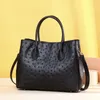 Evening Bags 2024 Fashion Ostrich Pattern Women Handbag European Designer Silica Gel Shoulder Female Girl Crossbody Bag