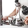 Bottiglie d'acqua Brocca Trasparente Caffettiera Decanter Brocca Vino Whisky Birra Succo Set Caraffa per la casa Teiera resistente al calore