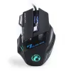 マウスRyra RGB LEDゲームマウスX7光学7ボタン5500/3200DPI USB WIRED ERGONOMIC GAMING MOUSE BACKLIGHT LIGHT SILENT MUTE FOR LAPTOP PC