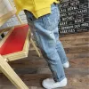 Pantskirt Kids Broken Hole Jeans 2020 Spring/Summer Fashion Children 찢어진 데님 바지 팬츠 바지 210 년 착용 tx083