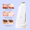 Enheter 24K Ultraljudsrengörare Face Scrubber Peeling Spade Facial Pore Blackhead Remover Cleaning Lifting Beauty Device for Skin Care