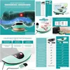 Full Body Massager Ontspanning Oplaadbaar Lumbale Masr Taille Pijnbestrijding Verwarming Trillingen Mas Relax Rugspier Verlicht Vermoeidheid Drop Otwsb