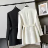 Blazer Weißen Anzug frauen Mantel Frühling Herbst 2023 Neue Mode Koreanische Langarm Blazer Frauen Jacken Casual Büro Damen Blazer tops