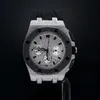 Fantastische kwaliteit waterdichte lichtgevende natuurlijke lab-gegroeide diamanten horloges Hip Hop Moissanite horloge met riem Fijne sieradenwinkel