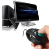 Mouse per PC Computer Nuovo dito impugnatura 4DB Mini Trackball Mouse Mouse cablati Controllo pollice portatile