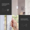 Control Aqara Door Window Sensor Zigbee Wireless Connection Mini Door Sensor Work With Mi Home APP For Xiaomi Smart Home