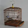 Nesten Houten Luxe Huis Vogelkooien Papegaai Draagbare Drager Southe Park Vogelkooien Kleine Kweekkooi Oiseau Vogelbenodigdheden WZ50BC