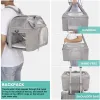 Strollers Pet Backpack Breathable Cat Carrier Bag Travel Airline Approved Transport Bag For Small Dogs and Cats