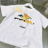 Brand baby T shirts Dinosaur pattern print cotton girls boys Short Sleeve Size 90-160 CM designer kids clothes summer child tees 24Feb20