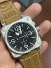 2024 mens watch automatic mechanical bell brown leather black rubber ross 6 hands251I men whatches