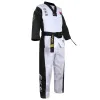 Produits en gros pinetree taekwondo uniforme tkd dobok wtf logo pour enfants enfants uniformes filles vêtements costume cadeau d'anniversaire boy