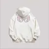 Heren Hoodies Sweatshirts Lief en schattig Engelenvleugels Bedrukt Capuchon Liefje Dames Trend Herfst/Winter Pluche Verdikte Luie Stijl Top