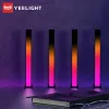 Kontrol Yeelight RGB Müzik Ses Kontrolü LED şarj edilebilir manyetik ışık pikap sesi etkinleştirilmiş ritim renk ortam LED ışık çubuğu