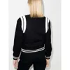 OEM Manufacturer Customized Long Sleeve Women Jacket Ladies Cropped Baseball Uniform Varsity Jackets For Winter 75 s