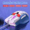 Mice RYRA Rechargeable Bluetooth Wireless Mouse Gaming Mouse 12Key Macro Programming ESports RGB PC Gamer Mouse For Computer Laptop