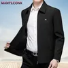 TurnDown Collar Blazer Mens Jacket Casual Loose Business Men Office Dress Coats Ytterkläder Kläder Spring Autumn 240226