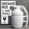 Kupalar yaratıcı el bombası kahve pratik seramikler yapım tuğla kupa 280ml çay süt kupası komik hediyeler granada creativa taza de cafe