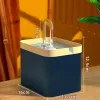 청정기 울트라 Quiet Cat Water Fountain Fountain Smart Automatic Pet Dog Water DispenserBurnout 방지 펌프 1.5L 재순환 필트 린