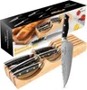 Nanfang Brothers Kiten Knife Set, 6 sztuk zestawów bloków noże