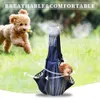 Sac à bandoulière pour chien de compagnie sac de sortie pour animaux de compagnie portable confortable respirant grande capacité sangle réglable pour petits animaux chat chien 240226