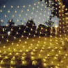 1,5 m*1,5 m 96Led Fishing Net Light Christmas Lights Full Sky Star Lamp Waterproof Outdoor String Lights for Europe