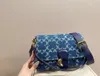 Projektant XiangBulei Postman Bag luksusowe crossbodys torba na ramię Tabby damska torebka na ramię