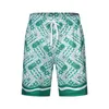 Hip Hop Mens Thin Shorts Designer Badkläder Printing Board Beach Pants Cotton Men Swim Short Amiryes M-3XL