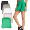 Shorts sommar cool tennis veckad kjol sport kvinnors golf kore koreanska byxor yoga fitness gym löpning shorts ficka hög midje skort