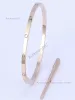 デザイナージュエリーブレスレットデザイナーバングルカスタマイズされたブレスレットカップルレディースのためのトレンディなバングル有名な宝石ヴィンテージブレスレットハロウィーンギフトサイズ16-19