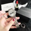Atacado de luxo famosa marca designer senhoras relógios banda aço inoxidável relógio de pulso de quartzo para mulher