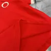 Classics TrackSuits Zestaw koszulki dla dzieci Designer Ubrania Rozmiar 90-150 cm Radosna czerwona koszula polo i list z drukowanymi szortami 24feb20