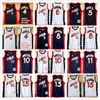 Mitchell and Ness 1996 USA Dream Team Basketball Jerseys Man Women Youth Kids Hakeem Olajuwon Penny Hardaway Charles Barkley Reggi6673537