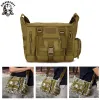 Backpack SINAIRSOFT Men's Over Shoulder Bag Outdoor Large 14 Inch Laptop Handle Men Bussiness Bags Shoulder Sport Backpack A4 Document