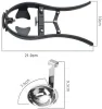 Outils 304 ouvre-oeufs en acier inoxydable outils de cuisine manuels ouvre-oeufs rapide batteur à oeufs jaune d'oeuf séparateur blanc oeufs ciseaux craquelin