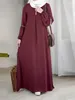 エスニック服eidサウジアラビアドバイアバヤ女性カジュアルスパンコールサンドレス衣装ファッションイスラム教徒ドレスローブエレガントイスラム科