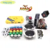 Joysticks Pandora box 9D 2222 in 1 arcade version jamma game board HDMI VGA DIY arcade ktis with joystick black cap buttons speakers locks