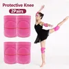 Kniebeschermers 2 paar Praktische Dansbeschermer Thuis Voor Werk Comfortabele Pijnverlichting Professioneel Multifunctioneel Met Binnenvoering