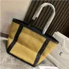 Summer Beach Tote Bag Designer Bags Borse Classic Shopping Shopping Summer Beach Borse Woven Leisure Grande capacità 230721