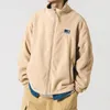 Winter Fleece Sweatshirt Japanse Streetwear Dikke Stand Kraag Jas Mannen Kleding Harajuku Casual Vest Hip Hop Paar Tops 240219