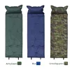 Mat SelfInflating Ultra light Camping Mat Automatic Air Mattress Camping Bed Picnic Mat Folding Inflatable Sleeping Pad with Pillow