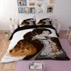 Kudde sängkläder set anime karaktärer Sanji Zoro Luffy Law Robin Quilt Bed Cover Däcke täcke kudde fodral 23 bitar uppsättningar