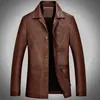 Jaquetas de couro macio dos homens jaqueta grossa moto casacos casaco masculino plus size 4xl inverno clássico da motocicleta negócios 240229