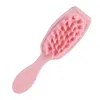 Dog Apparel Pet Bath Brush For Dogs Scrubber Cat Scalp Puppy Bathing Tool Grooming Silica Gel