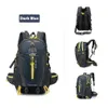 Laptopa plecak 40L Waterproof wspinaczkowy taktyczny plecak Travel Treking Daypack Trekking Outdoor mężczyźni kobiety sportowe torba sportowa upuszczenie dela OTF5H